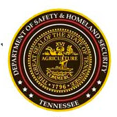 Department of Safety and Homeland Security Tennessee badge